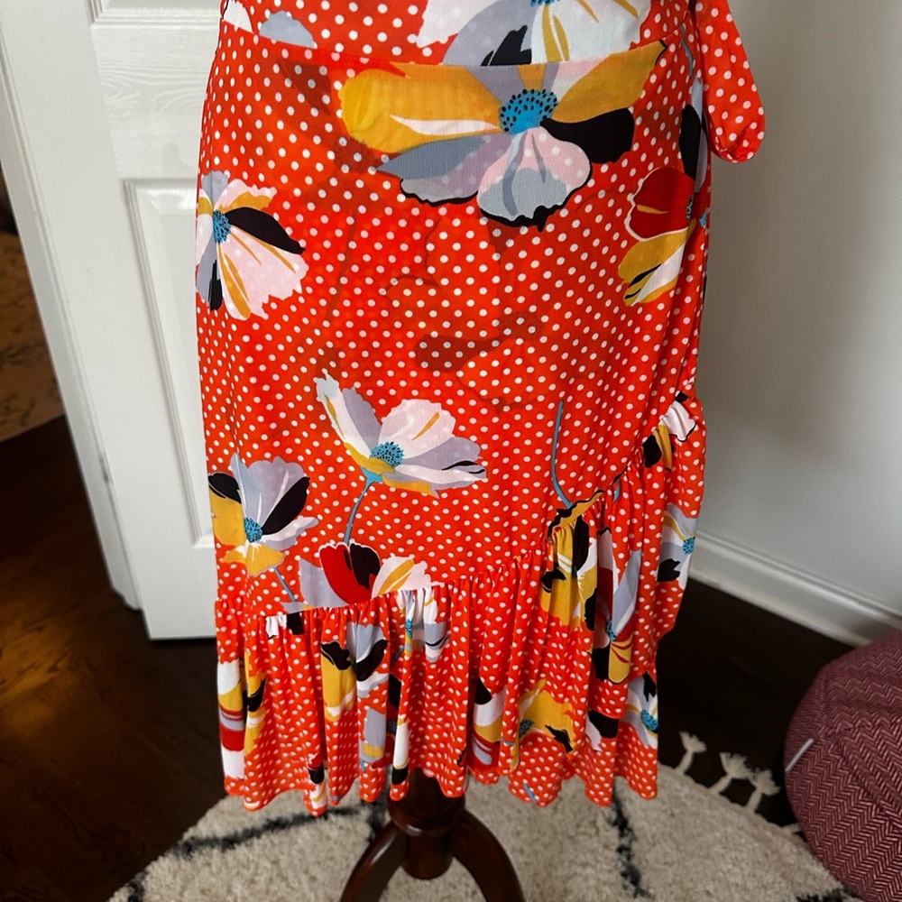 Gorgeous floral wrap skirt